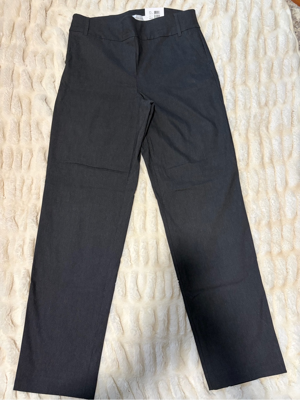 Addition Elle Women's Black Straight Leg Trousers